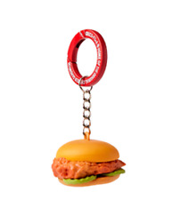Chick-fil-A Chicken Sandwich Keychain picture