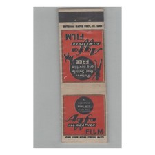 1920s-1930s Universal Match Matchbook Cover Agfa All-Weather Film picture