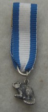 Boy Scouts Miniture Silver Beaver Medal for formal wear picture