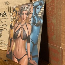 Aayla Secura HERA SYNDULLA Sexy Leia Boba Fett StarWars Flex Magnet 19.93 picture