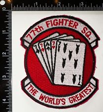 USAF 77th Fighter Squadron Gamblers The World’s Greatest Patch picture