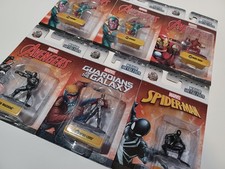 Jada Nano Metalfig Mixed Lot of Marvel - 6 Figures - Spider-Man, Avengers picture