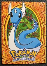 1999 Topps Pokemon The First Movie Evolution Dragonair #E11 1st Print BLUE LOGO picture