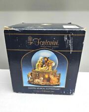 Fontanini  Lighted Musical “Glitterdome” Nativity Scene  Plays Silent Night *Box picture