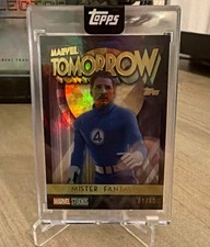 Topps Marvel Tomorrow Mister Fantastic Reed Richards MT-1 2023 Serial  1/10 picture