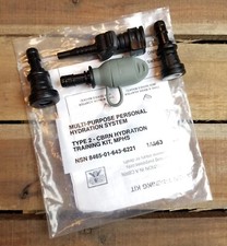 4 Pc Camelbak Replacement Bite Valve Mouthpiece Hydrolink TYPE 2 Conversion Kit picture