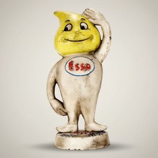 Esso Gas & Oil 1926 Cast Iron Coin Bank picture