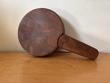 Dansk Cheeseboard And Knife Set Teak Wood Jen’s Quistgaard Mid Century Modern picture