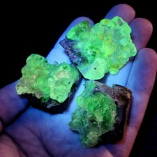 UV Reactive Hyalite Opal Specimen: Fluorescent Crystal from Mexico picture