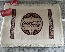 Vintage 1999 Coca-Cola Kitchen Placemats Set of 4 Kay Dee 12x18 NOS USA picture