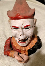 Antique Cast Iron Clown Mechanical Bank picture