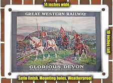 METAL SIGN - 1928 Great Western Railway - 10x14 Inches picture