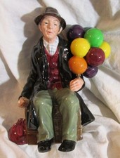 Vintage Royal Doulton The Balloon Man HN1954 Porcelain Figurine - 7