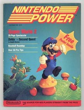 Nintendo Power 1A VG- 3.5 1988 picture