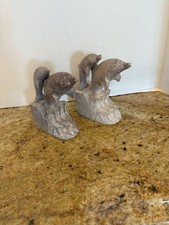 PR OF NAUTICAL,/DOLPHIN & BABY /SOAPSTONE/ BOOKENDS picture
