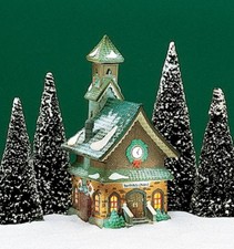 1993 Vintage Dept 56 NORTH POLE SERIES-North Pole Chapel Christmas Holiday   476 picture