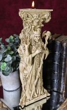 Ebros Celtic Triple Goddess Maiden Mother & Crone Wiccan Pagan Candle Holder picture