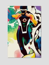 Radiant Black Poster Print Chi-Town 11 x 17 Image Premium Giclee Superhero Art picture