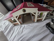 Schleich Horse Club Riding Centre D73527 Lot - 11 Horses, Fencing & Accessories picture
