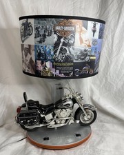 Vintage  Harley-Davidson Heritage Softail Motorcycle Lamp With Lights2004 picture