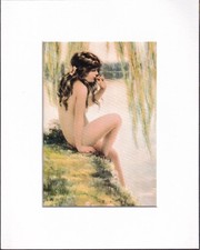 8X10 Matted Print Picture Art, Bessie Pease Gutmann: Symphony, 1941 picture