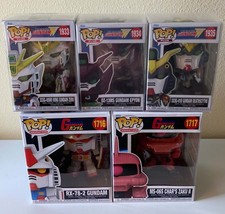 Funko Pop Mobile Suit Gundam Complete 5-Piece Set: 1933, 1934, 1935, 1716, 1717 picture