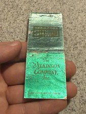 The Wilkinson Company Vintage Matchbook Cover U picture