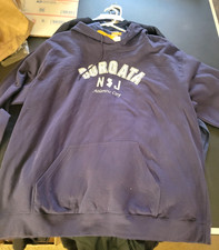 BORGATA HOTEL CASINO ATLANTIC CITY HOODIE WITH POCKETS NAVY 2X NWT picture