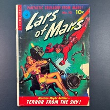 Lars of Mars 10 KEY GOLDEN AGE comic Ziff-Davis 1951 Robot and Good Girl cover picture