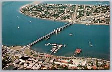 Postcard  Aerial View Bridge of Lions St. Augustine & Anastasia  Florida   C 23 picture