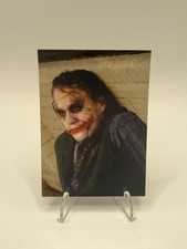 2008 PGM The Dark Knight #46 Joker Heath Ledger Die-Cut Sticker Card picture