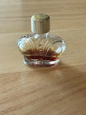 Vintage Prince Matchabelli Prophecy Glass Perfume Bottle Crown Collectible picture
