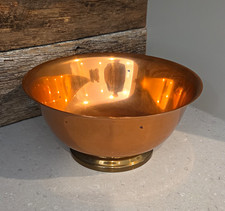 Vintage FB Rogers Paul Revere Reproduction Bowl 10” Round Centerpiece picture