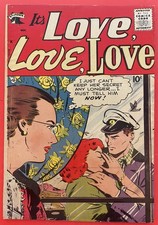 IT'S LOVE, LOVE, LOVE   # 1  (1957)   St John  publ.  - ROMANCE Comic Book picture