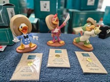 WDCC 1995, 50TH ANNIVERSARY OF THE THREE CABALLEROS, ALL IN BOX WITH COA picture
