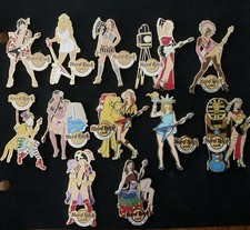 Hard Rock Cafe 2007 Las Vegas Casino Girl Pins January - December picture