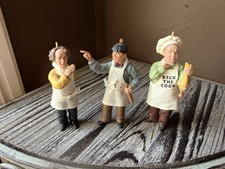 Vintage Three Stooges Ornaments Cooking Up Trouble picture