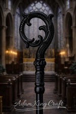 Wooden CROZIER Bishop Staff Crosier Quality Craftsmanship, 72