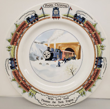 Wedgwood Thomas The Tank Engine Happy Christmas Plate Made England Vintage picture