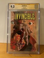 INVINCIBLE #11 TRADD MOORE CONV. ED. CGC 9.2 SS SIGNED BY RYAN OTTLEY OMNIMAN picture