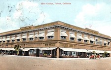 HOTEL CAROLYN In TURLOCK, CA On Vintage 1913 Postcard picture