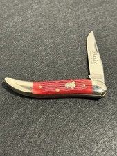 GEC Cutlery 128119 Knife Franks Classic Beautiful Red Jigged Bone Carbon Steel picture