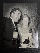 Grace Kelly Edmond O'Brien 1955 Oscar Winners Photo Murray Garrett Collection picture