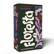 Floresta Acai Wraps - Strawberry Blackberry Banana + Acai Blend Wraps. Box of 25 picture