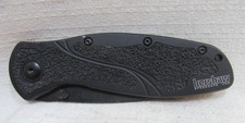 KERSHAW BLUR 1670BLK All Black Plain Blade Ken Onion Speedsafe USA picture