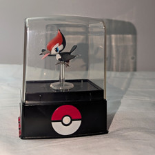 Nintendo Pokemon Pikachu Figurine Display Case w/ Pokeball Base, Boxed, 2009 picture