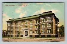 Jersey City NJ, Public School Number 11, New Jersey c1912 Vintage Postcard picture
