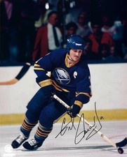 GILBERT PERREAULT 8X10 SIGNED PHOTO BUFFALO SABRES HOCKEY AUTOGRAPH IN PERSON picture