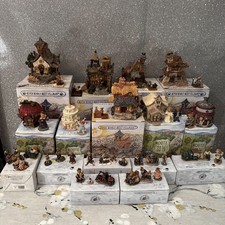 Lot 8 Boyds Town Bearly Built Villages +  Route 33 1/3rd  & 31 Mini Figurines picture