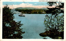Old Forge Lake, Adirondack Mountains, New York, WM. JUBB CO.,  Postcard picture